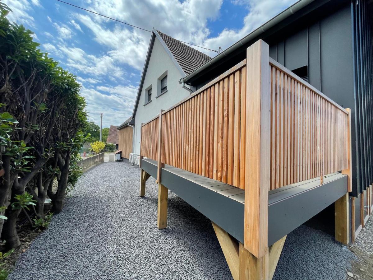 Gite Spa L'Atelier Emile - Spa Privatif - 5 Min Colmar Sainte-Croix-en-Plaine Exteriör bild