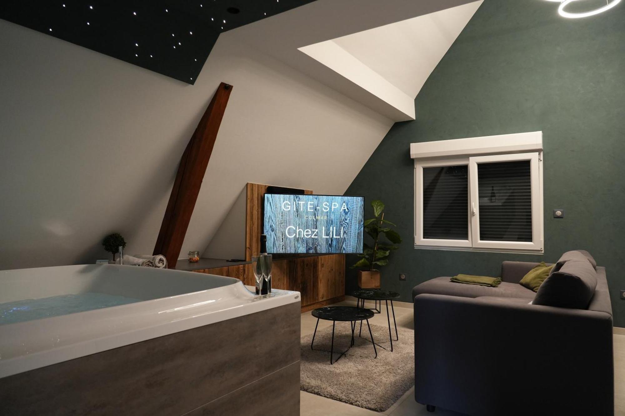 Gite Spa L'Atelier Emile - Spa Privatif - 5 Min Colmar Sainte-Croix-en-Plaine Exteriör bild