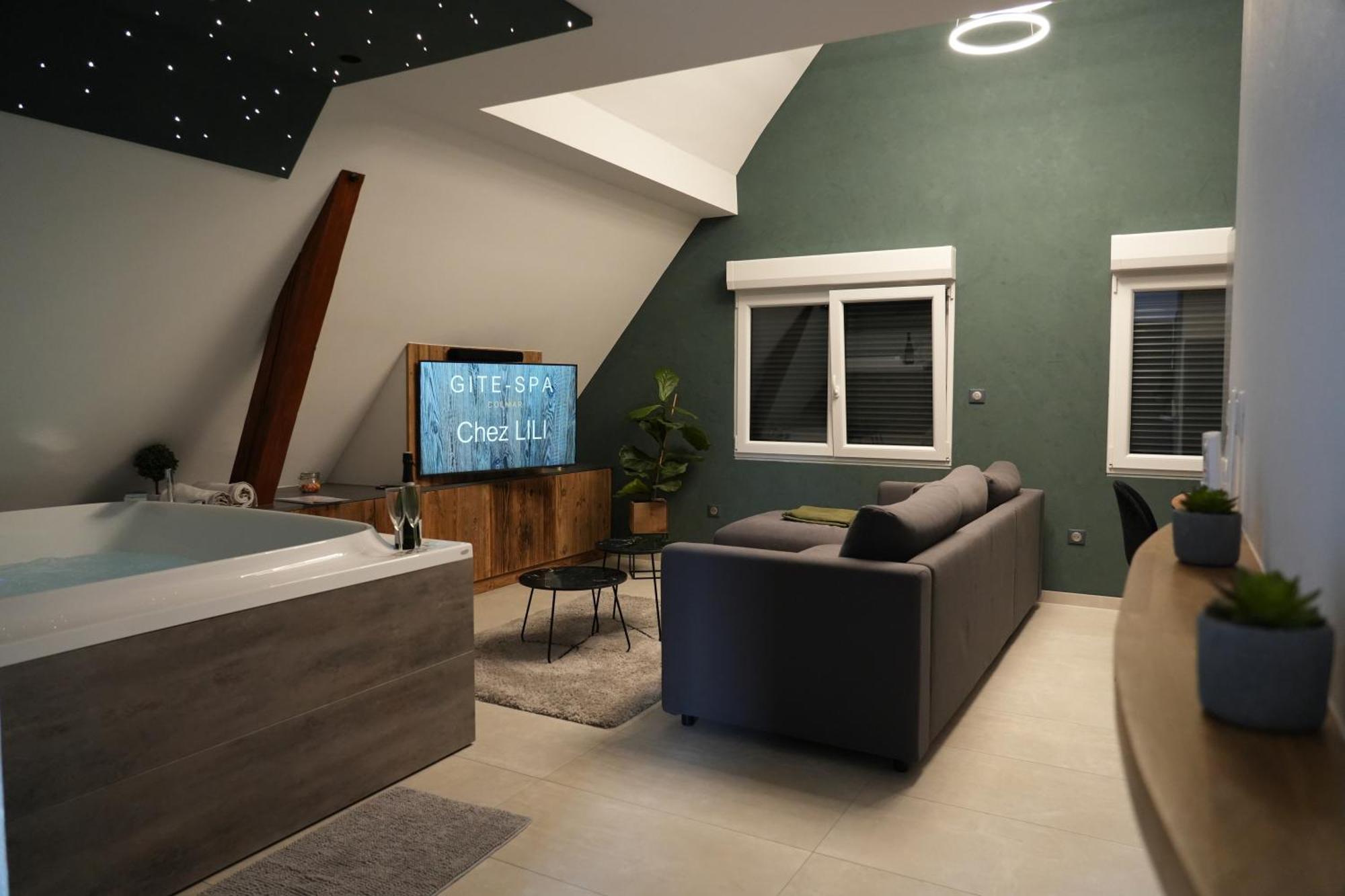 Gite Spa L'Atelier Emile - Spa Privatif - 5 Min Colmar Sainte-Croix-en-Plaine Exteriör bild